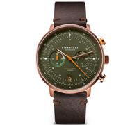Sternglas Hamburg Chrono S01-HC35-VI17 - Homme - 42 mm - Analogique - Mecha-Quartz - Verre saphir