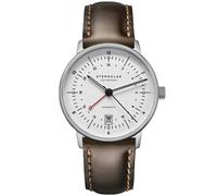 Sternglas Naos Pro GMT S02-NG10-BR03 - Homme - 38 mm - Automatique - Verre saphir