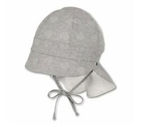 Sterntaler - 1412026 - Cap with Visor and Neck Protection Bonnet Fille XS