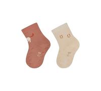 Sterntaler Abs Krabbelsocken Dp Pferd Chaussettes d'éveil en ABS DP cheval Mixte bébé
