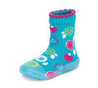 Sterntaler Adventure-Socks Früchte, Chaussette pour chausson Fille, Türkis, 30