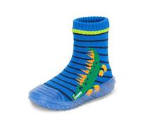 Sterntaler Adventure-Socks Krokodil Chaussette pour Chausson, Bleu, 21-22 Bébé Fille
