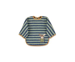 Sterntaler Ärmellätzchen Bavoir à Manches Emmilius, Bleu/Vert, 1 Stück (1er Pack) Mixte bébé
