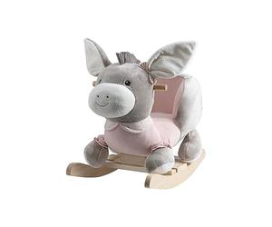 Sterntaler Animal à Bascule Emmi Girl Flora Rose, Rose pâle
