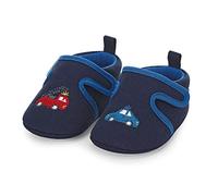Sterntaler Baby-Krabbelschuh, Chaussons bébé garçon, Bleu (Marine 300), 17/18 EU