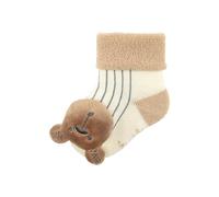 Sterntaler Baby Rasselsocken Bär Chaussettes hochet pour bébé Ours, Ecru, 16 Mixte