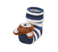 Sterntaler Baby Rasselsocken Bär SOCKS , marine , 16