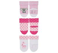 Sterntaler Baby-Söckchen 3er-Pack Koala, Chaussettes Bébé garçon, weiss, 14