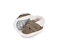 Sterntaler Baskets pour bébé garçon - En velours côtelé - Pour bébé - Chaussures basses avec semelle en plastique antidérapante - Marron, marron, 16 EU
