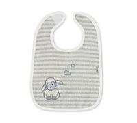 Sterntaler Bavoir à Scratch Mouton Stanley, Taille : 26 x 38 cm, Gris