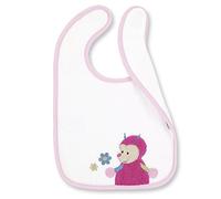 Sterntaler Bavoir en Plastique avec Velcro Katharina, Taille: 26 x 38 cm, Blanc