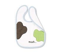 Sterntaler Bavoir en Plastique avec Velcro Wieslinge, Taille: 26 x 38 cm