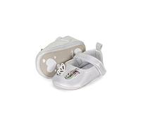 Sterntaler Bébé Fille Babyballerine Papillon Semelle de Mocassin, Blanc, 18 EU