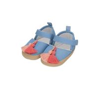 Sterntaler Bébé Fille Ballerine Pompon Gris Bleu 16 EU, Gris/Bleu, 16 EU