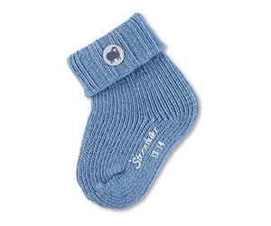 Sterntaler Bébé garçon Baby-söckchen chaussettes Not Applicable, Mittelblau Mel., 18