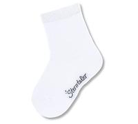 Sterntaler Bébé Garçon Calzini Uni Chaussettes, Blanc (Weiss 500), 22, Blanc (Weiss 500), 22 EU