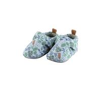 Sterntaler Bébé garçon Krabbelschuhe Rexidruck Mocassin, Turquoise Clair, 16 EU