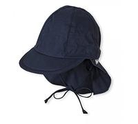 Sterntaler Berretto Bebé Con Visiera E Protezione Nuca, Casquette Bébé garçon, Bleu (Marine 300), 49