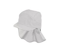 Sterntaler Berretto Bebé Con Visiera E Protezione Nuca, Casquette Mixte bébé, Gris (Lichtgrau 518), 45