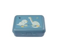STERNTALER Boîte à goûter pour enfant Dino Rexi - Boîte à goûter pour la maternelle avec compartiments en matériau de qualité supérieure, facile à nettoyer - Boîte à déjeuner