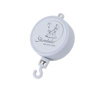 Sterntaler Boîte à Musique Interchangeable, Dors mon Prince, Convient dès la Naissance, Mobile, 10 x 7 x 2,2 cm, Blanc