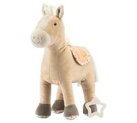 Sterntaler Boîte à Musique L Cheval Sunny - Doudou Lavable avec boîte à Musique Amovible - Aide à l'endormissement - Effet apaisant à la Maison et en déplacement - Beige Clair
