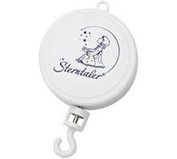 Sterntaler boîte à musique tournante pour mobile thème berceuse de brahm's (brahm's wiegenlied) blanc Blanc G
