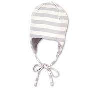 Sterntaler Bonnet à Rayures Gots, Gris Clair, 47 Garçon