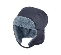 Sterntaler Bonnet d'aviateur d'extérieur avec Doublure en Peluche pour garçon, Marine, 51