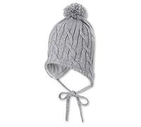Sterntaler Bonnet en Tricot, Argent Mel, 53 Garçon