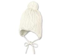Sterntaler Bonnet en Tricot, Ecru, 1 Mois Garçons