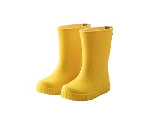 Sterntaler Bottes en caoutchouc - Unisexe - Pour enfant - Avec semelle amovible - Bottes imperméables pour enfants - Chaussures de pluie et de boue, Jaune mat, 30 EU
