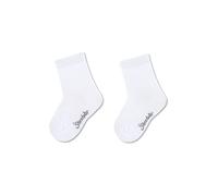 Sterntaler Calzini DP Uni Chaussettes, 18 (lot de 2 Mixte bébé Chaussettes Mixte bébé Blanc (Weiss 500) Taille unique (Taille fabricant: 18) lot de