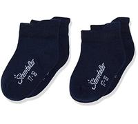 Sterntaler Calzini Sneaker DP Uni Chaussettes, Bleu (Marine 300), 34 Garçon