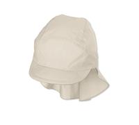 Sterntaler Casquette avec protège-Nuque Bonnet, Beige, 53 Mixte Enfant