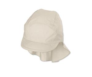 Sterntaler Casquette avec protège-Nuque Bonnet, Beige, 53 Mixte Enfant