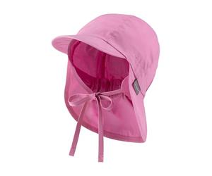 Sterntaler Casquette Basique Unisexe pour bébé et Enfant avec protège-Nuque, Cache-Oreilles et Cordon de Serrage - Protection UV 50+ - Chapeau en Popeline (Bio) - Chapeau d'été - Vert glacé - Vert