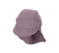 Sterntaler Casquette de Protection de Cou Unie Bonnet, Lilas, 55 Mixte Enfant
