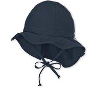 Sterntaler Casquette fille 100% coton avec protection nuque - Modèle 1511620, bleu Taille unique