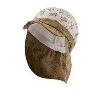 Sterntaler Casquette pour garçon avec Protection de la Nuque imprimée avec Animaux de Safari, Gris Clair, 49