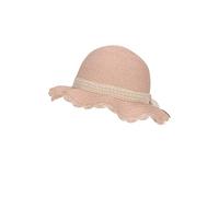 Sterntaler Chapeau de Paille pailleté pour Fille, Rose délicat, 53
