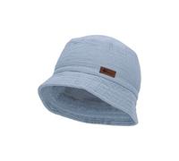Sterntaler Chapeau de pêcheur en Mousseline, Bleu Clair, 47 Mixte Enfant