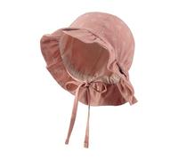 Sterntaler Chapeau pour Fille en Coton imprimé avec Fleurs, Rose Mat., 45