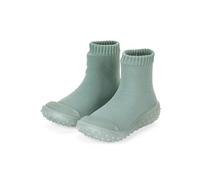 Sterntaler Chaussettes d'aventure Unies, Couleur : Vert Pierre, 32 Mixte