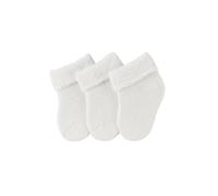 Sterntaler Chaussettes de Naissance, Lot de 3, Beige (Écru)