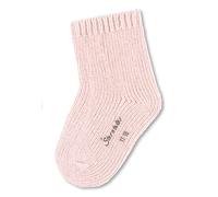 Sterntaler Chaussettes pour bébé fille en laine unie, Rose, 22
