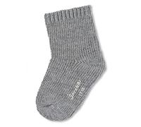 Sterntaler Chaussettes pour bébé unisexe en laine unie pour enfant Argenté mélangé 26, Argent mélangé., 26