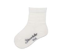 Sterntaler Chaussettes pour bébé unisexe en laine unie pour enfant, écru, 26, ecru, 26