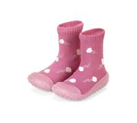 Sterntaler Chaussettes pour fille Adventure Fleurs, pourpre, 23/26