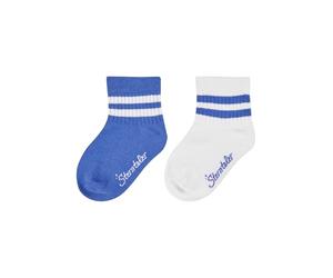 Sterntaler Chaussettes unisexes pour bébé DP Coolmax côtelées, Bleu cobalt, 30